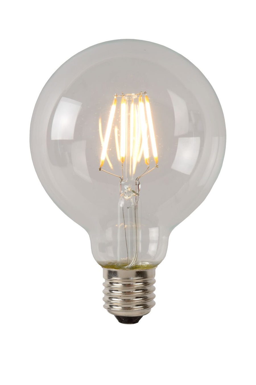 Ampoule LED E27 globe à filament transparente, 7 W | Lucide (49081/07/60)