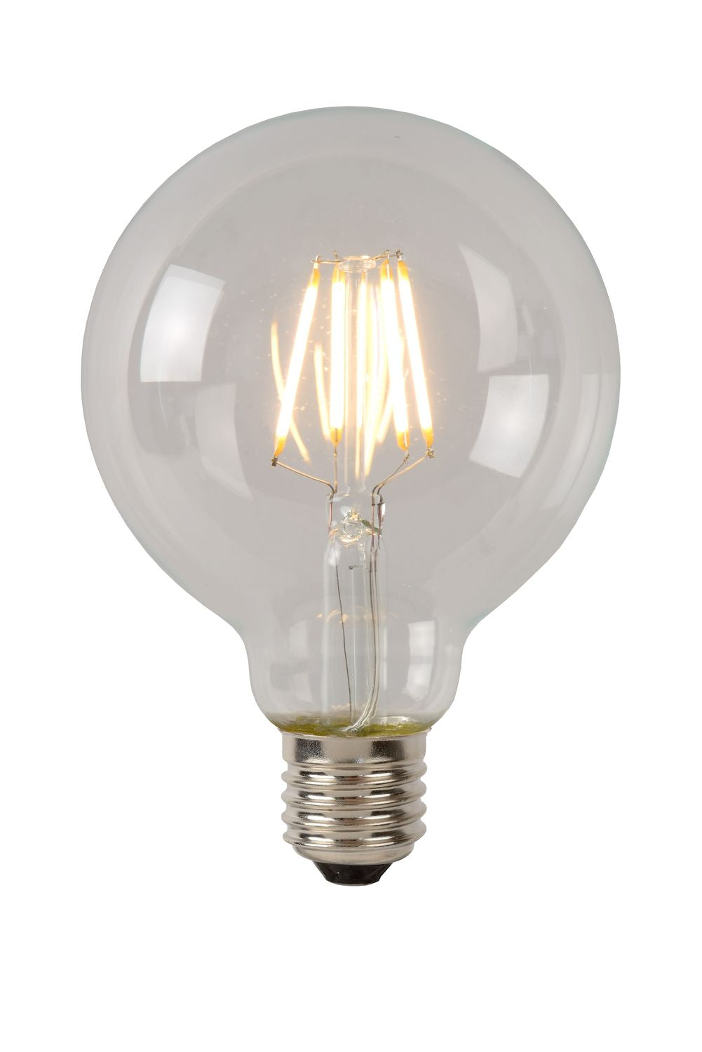 Ampoule LED E27 globe à filament transparente, 7 W | Lucide (49086/07/60)