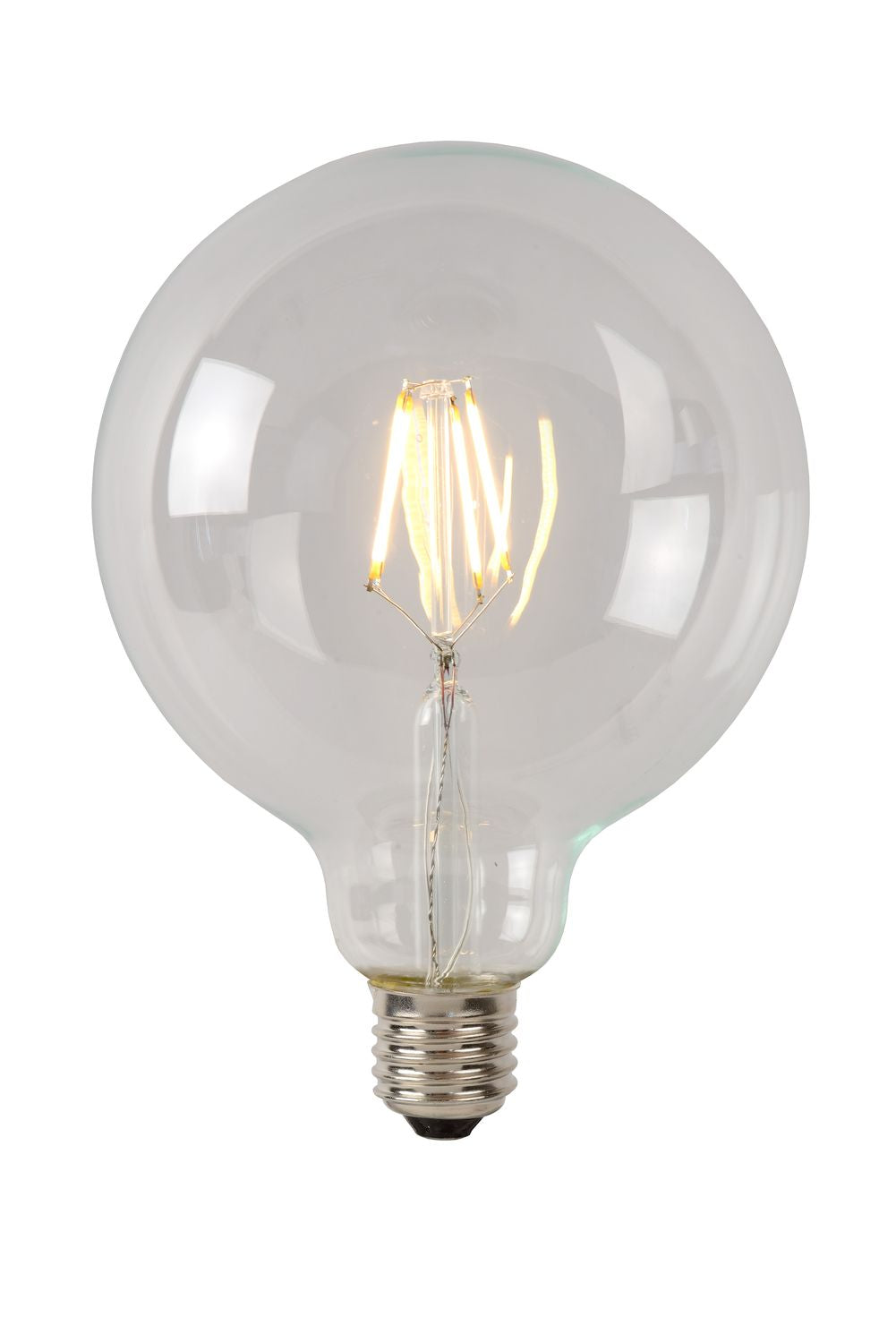 Ampoule LED E27 globe à filament transparente, 7 W | Lucide (49088/07/60)