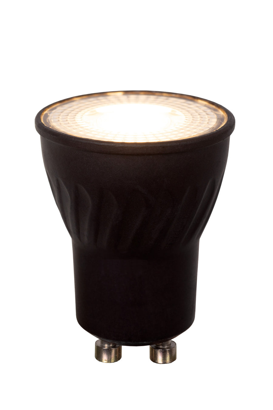 Ampoule LED GU10 réflecteur noire, 3,8 W | Lucide