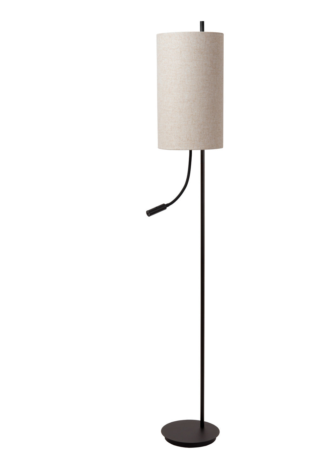 Lampadaire Magic noir, lin (68711/82/30)