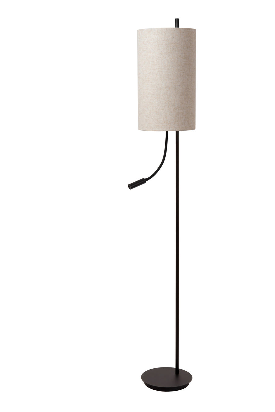 Lampadaire Magic noir, lin (68711/82/30)