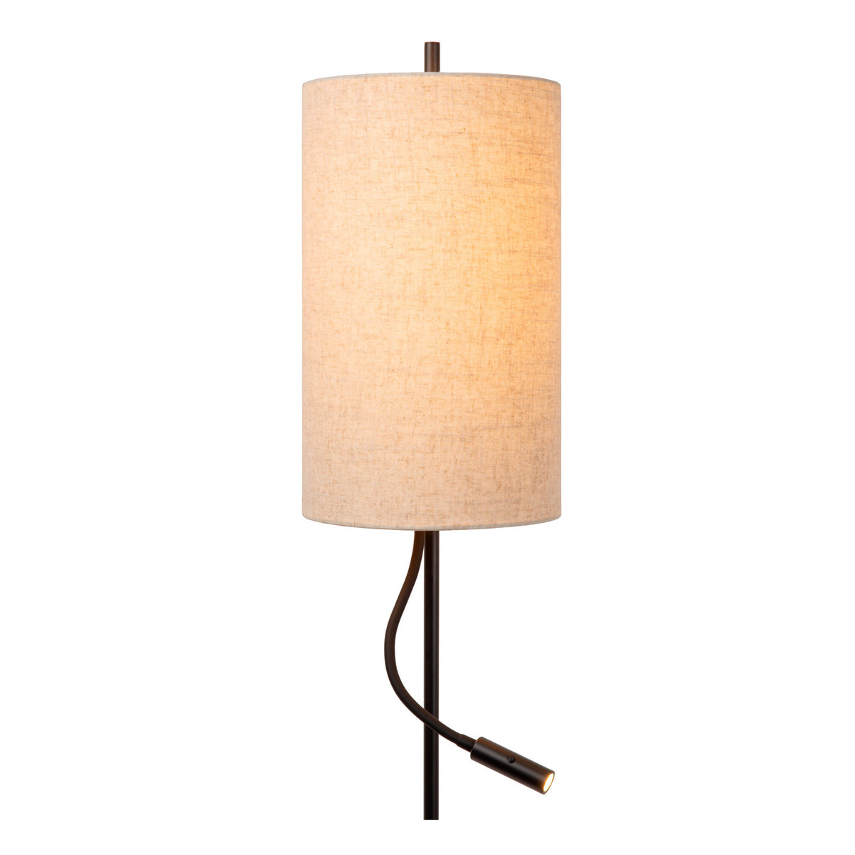Lampadaire Magic noir, lin (68711/82/30)