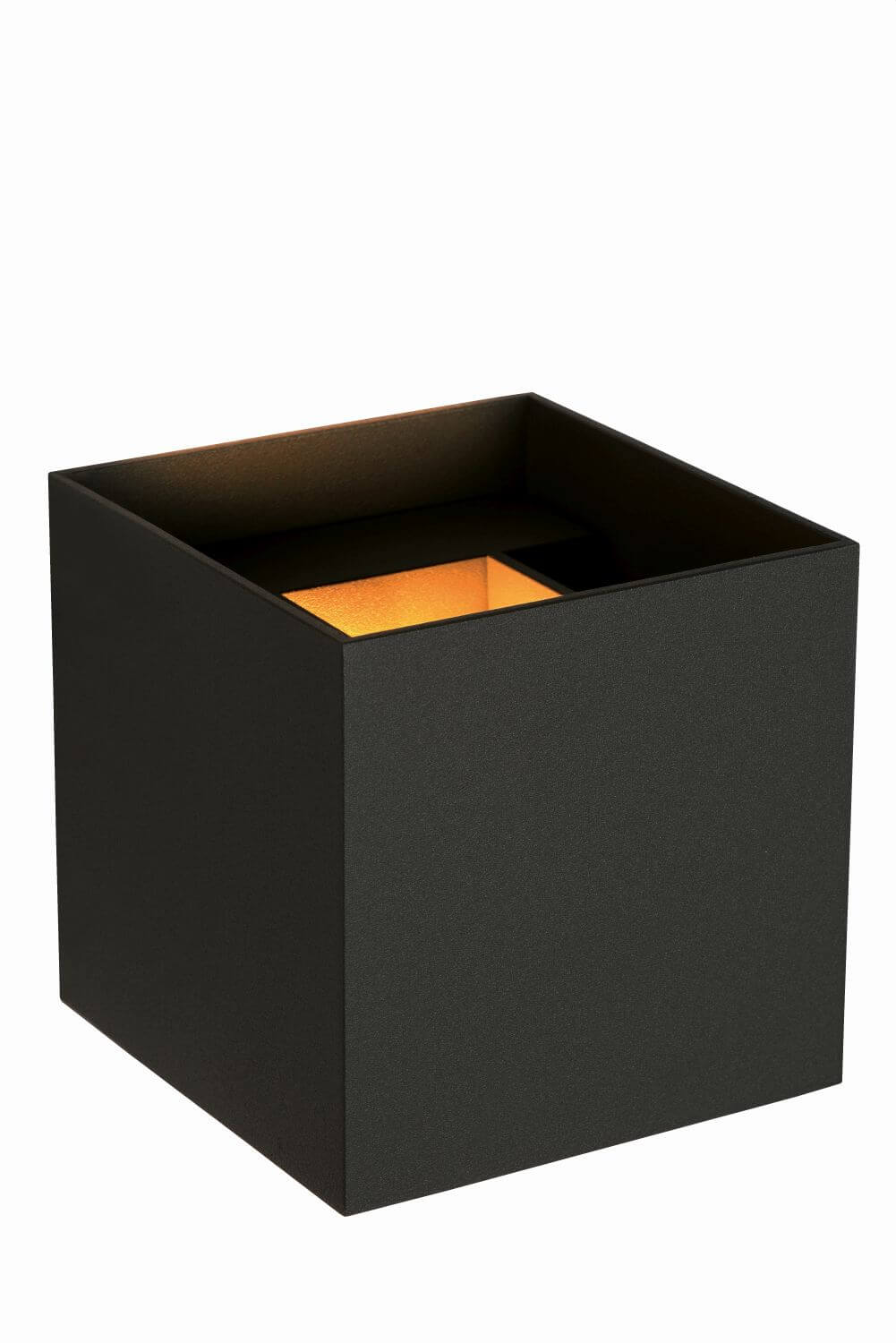 Applique murale AXI noire, H 10 cm