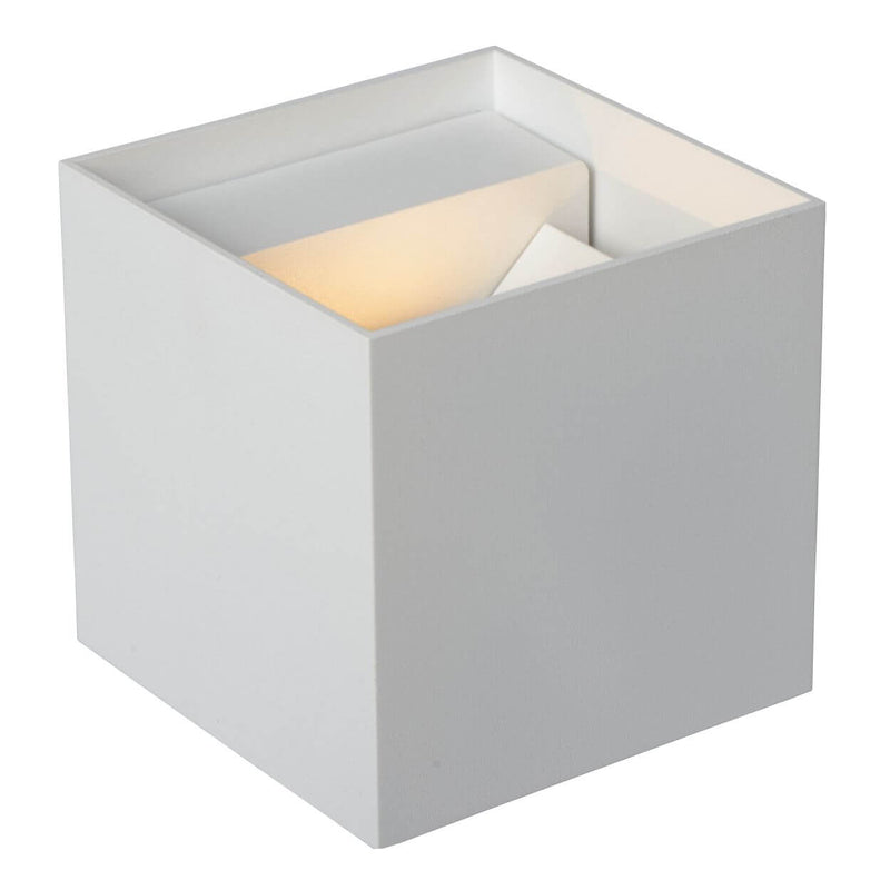 Applique murale AXI blanche, H 10 cm