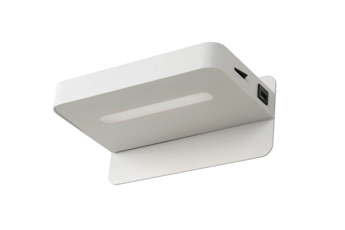 Applique murale Atkin blanche