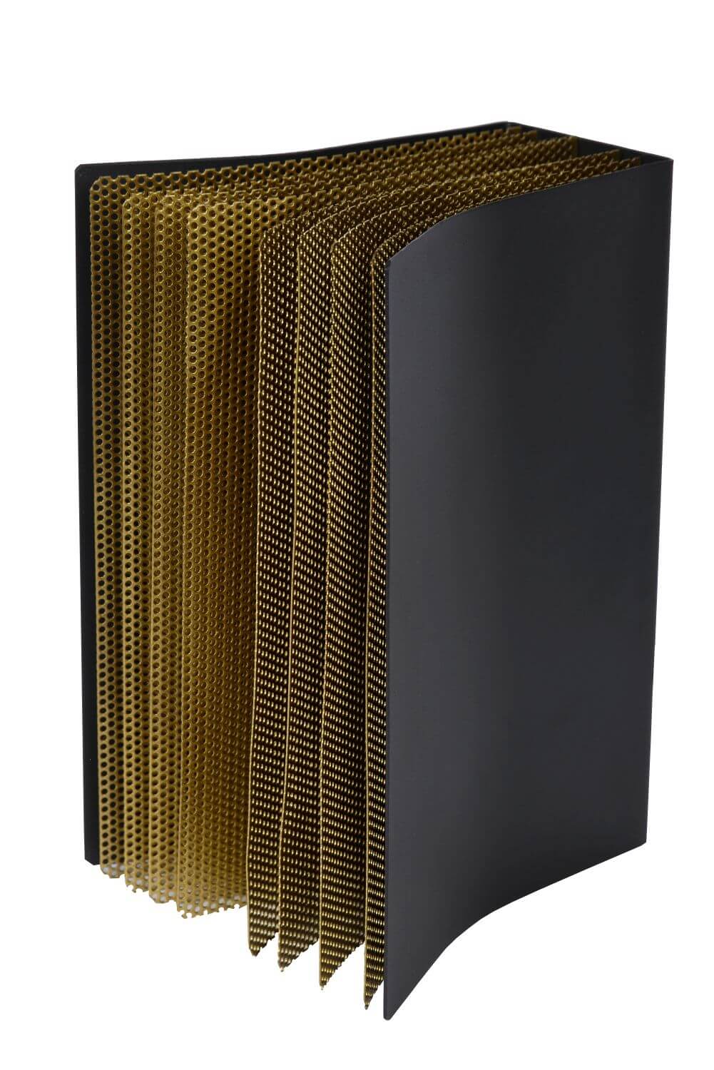 Lampe à poser Extravaganza Livret noire et dorée
