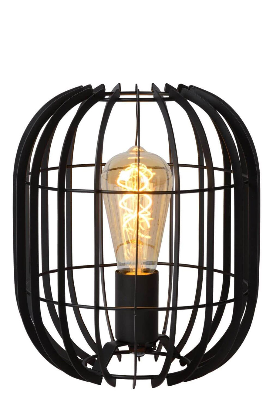Photo détourée de face de la lampe à poser sur fond blanc