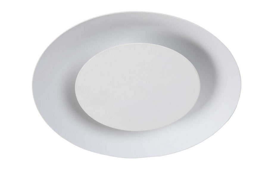 Plafonnier Foskal blanc, Ø 21,5 cm