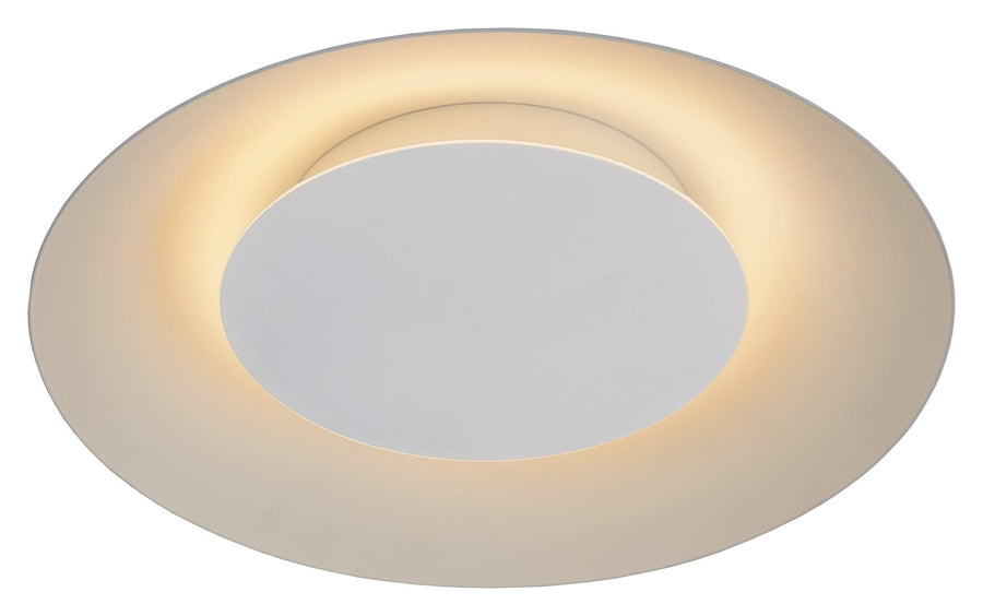 Plafonnier Foskal blanc, Ø 34,5 cm