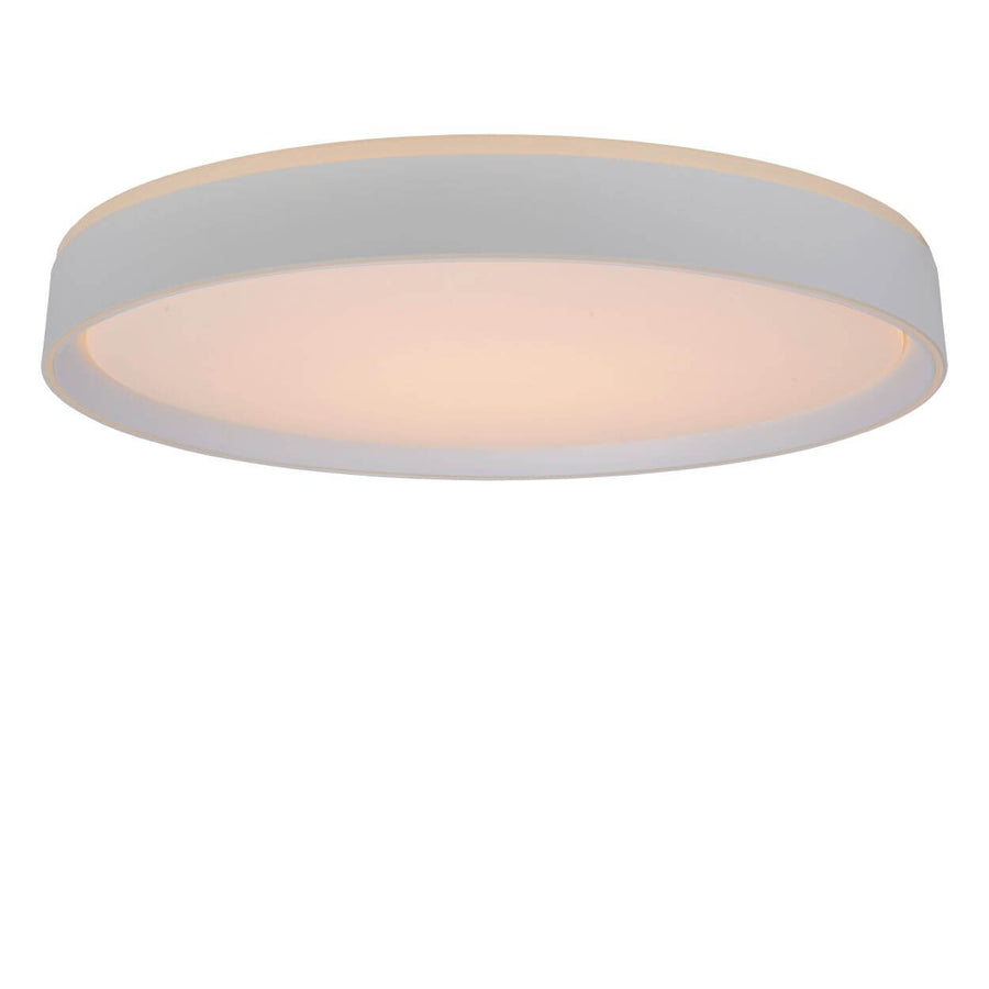 Plafonnier Nuria blanc, Ø 50 cm