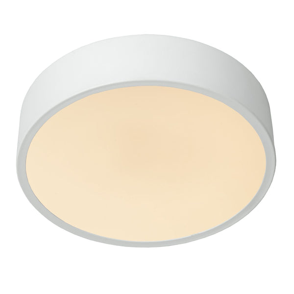 Plafonnier Unar blanc, Ø 20 cm