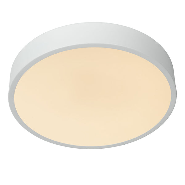 Plafonnier Unar blanc, Ø 30 cm
