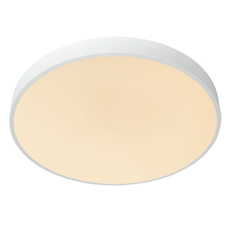 Plafonnier Unar blanc, Ø 49,5 cm