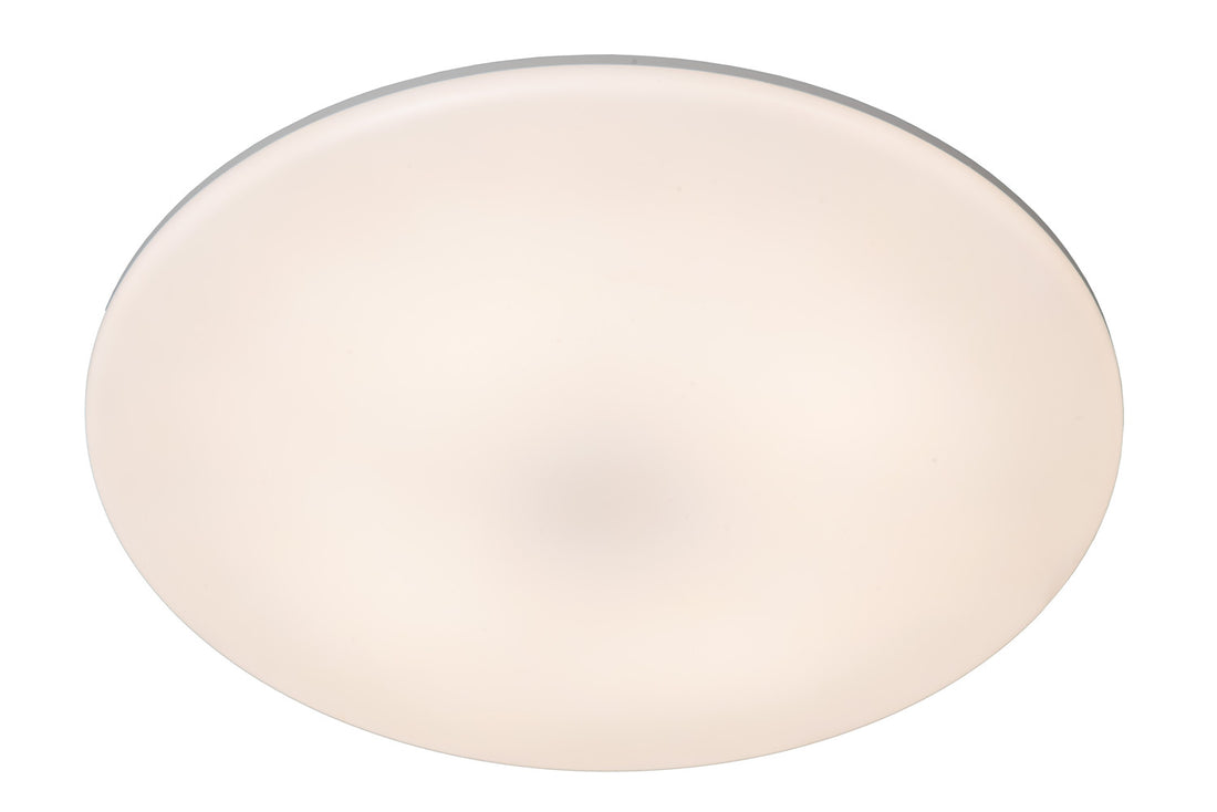 Plafonnier Olson opale, Ø 29 cm