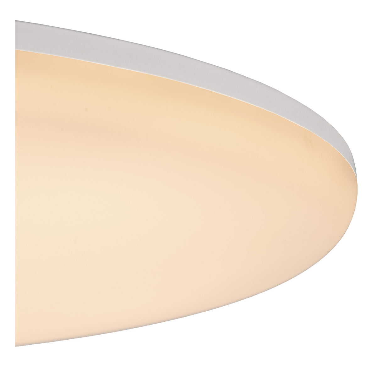 Plafonnier Olson opale, Ø 29 cm