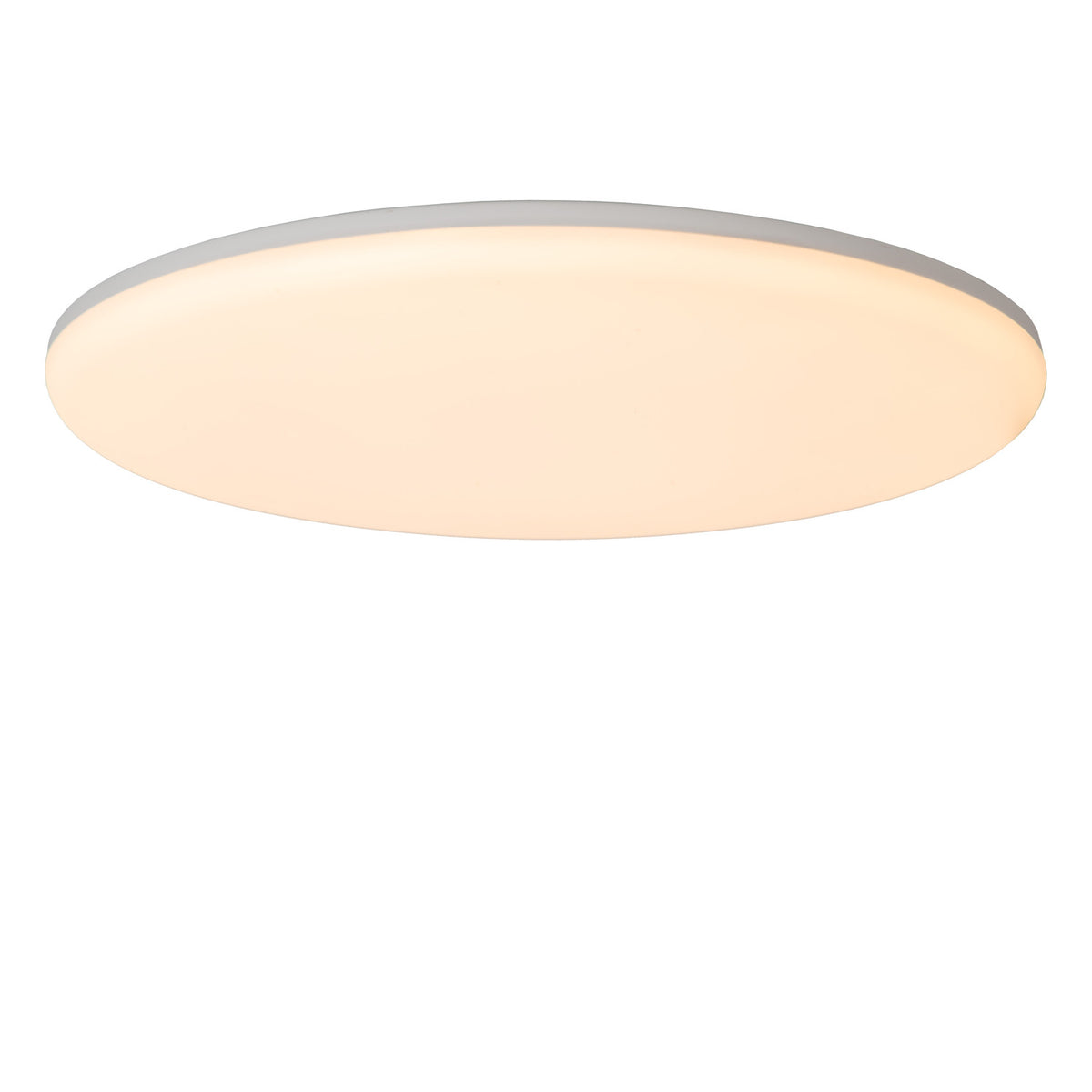 Plafonnier Olson opale, Ø 45 cm
