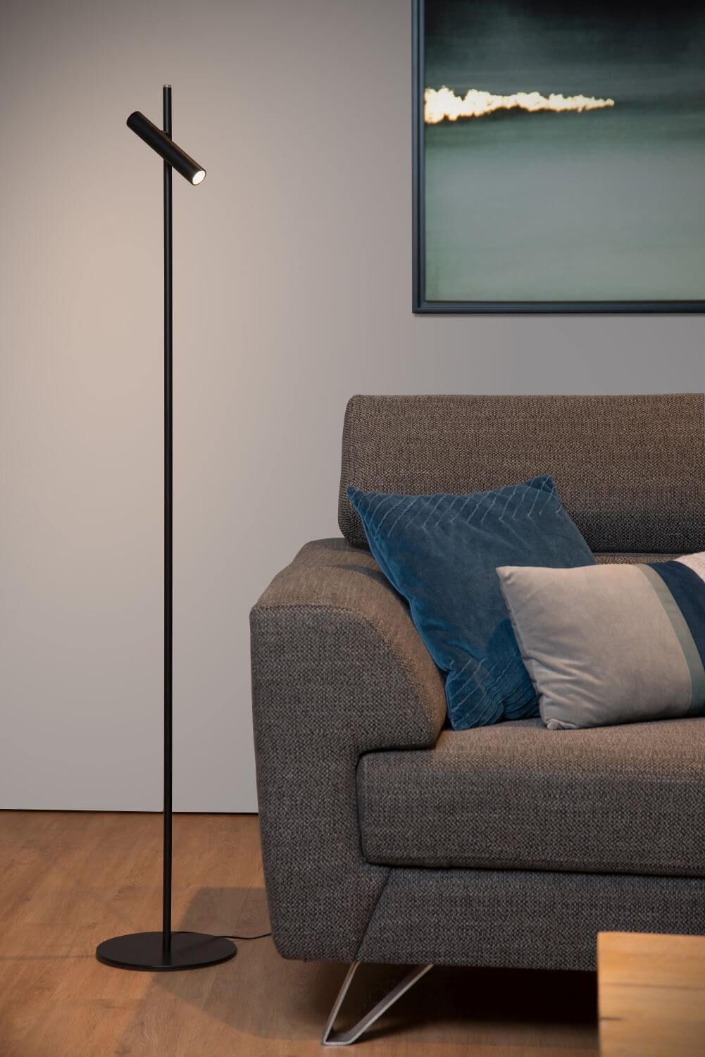 Lampadaire Philon noir (79781/05/30)