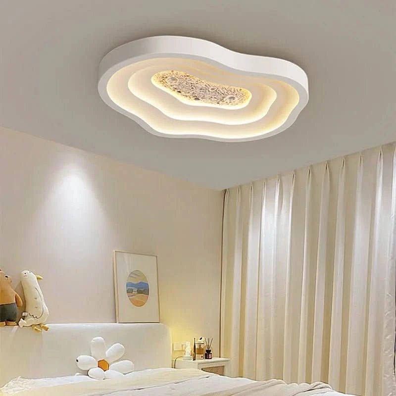 Luminaire Chambre Enfant Astronautes | Oris - Designix Plafonnier Ovale 3 couleurs Interrupteur
