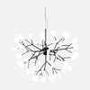 Luminaire contemporain noir, lustre luciole | Éclat Sombre