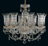 Lustre en cristal taille EL683802T