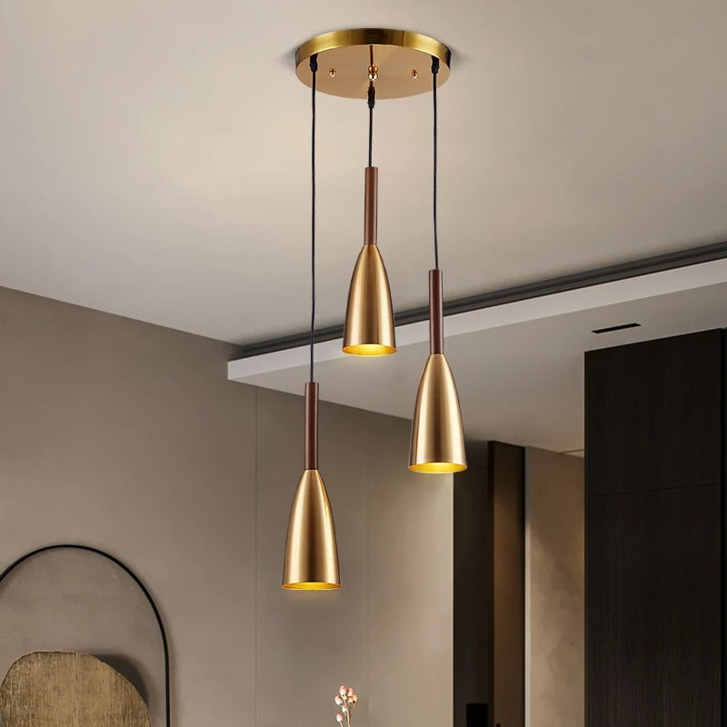 lustre-cuisine-original | Designix - Lustre Or Rond - https://designix.fr