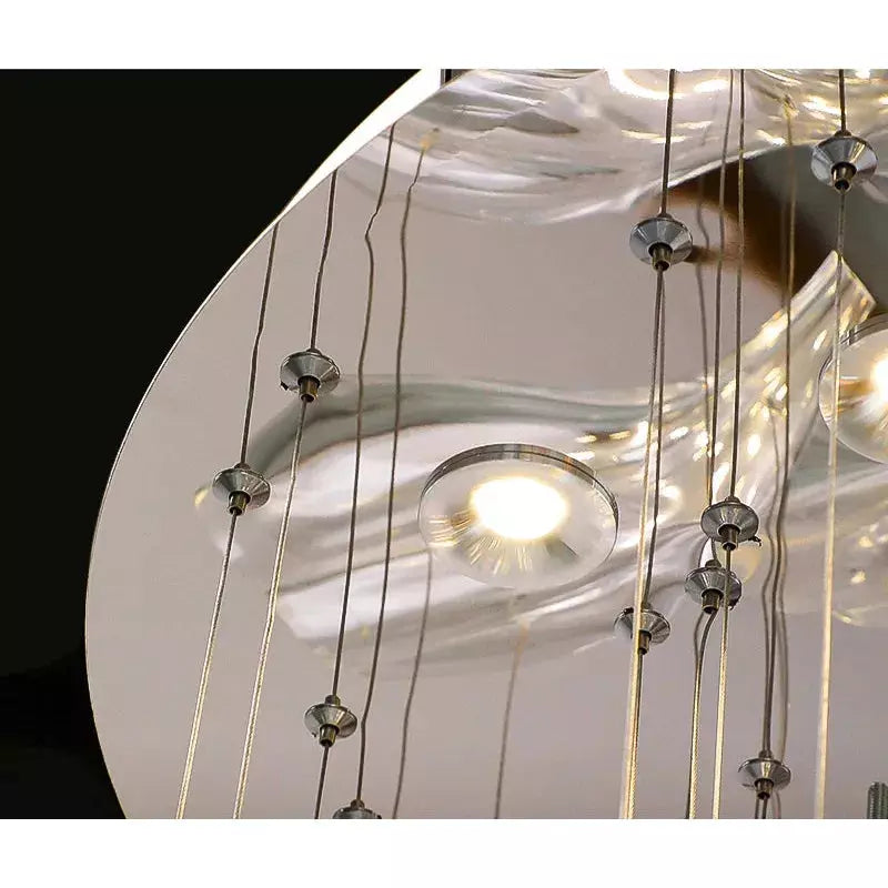 Lustre Chic et Moderne Cristal | Éclat Astral | Designix - Lustre    - https://designix.fr/