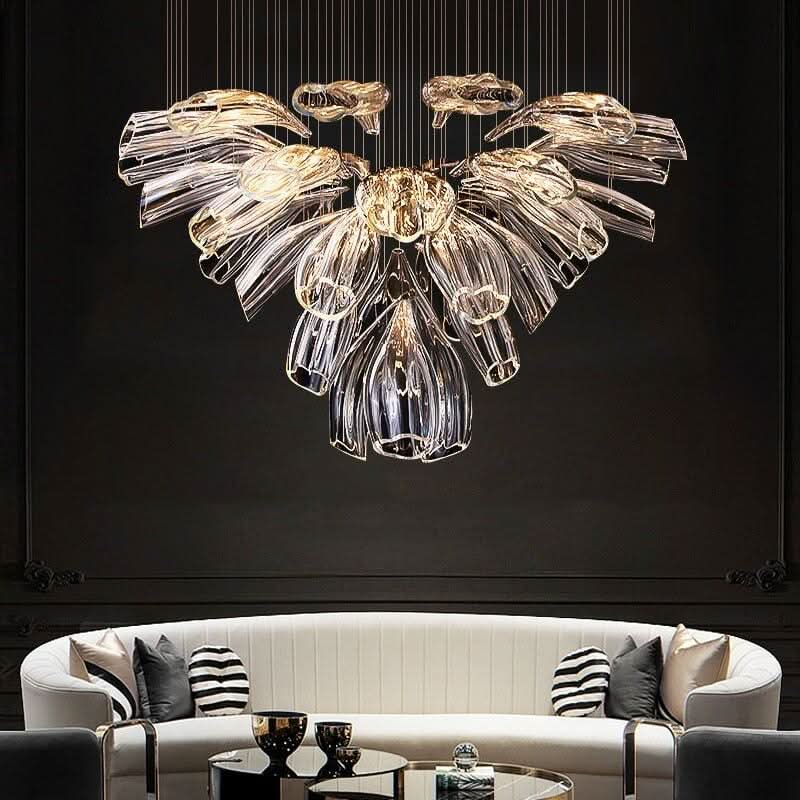Lustre salon, Grands Lustres LED Design Salon Chic et Moderne – Designix