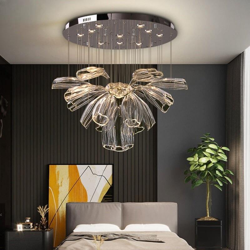 Lustre Chic et Moderne Cristal | Éclat Astral | Designix - Lustre    - https://designix.fr/