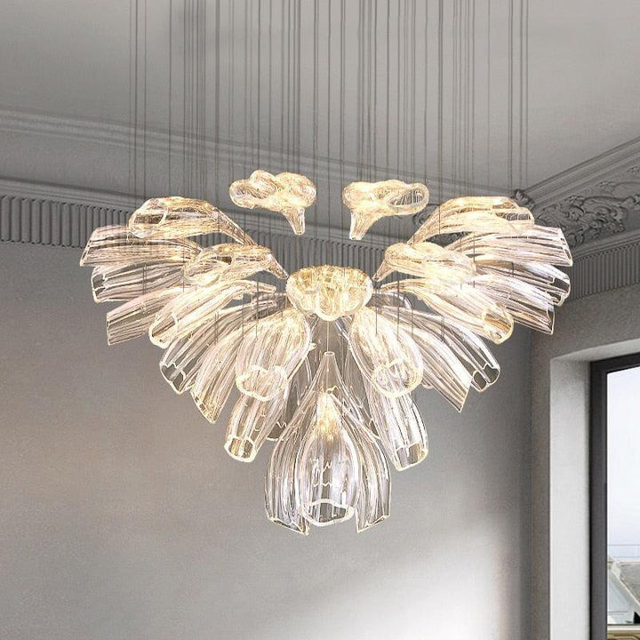 Lustre Chic et Moderne Cristal | Éclat Astral | Designix - Lustre    - https://designix.fr/