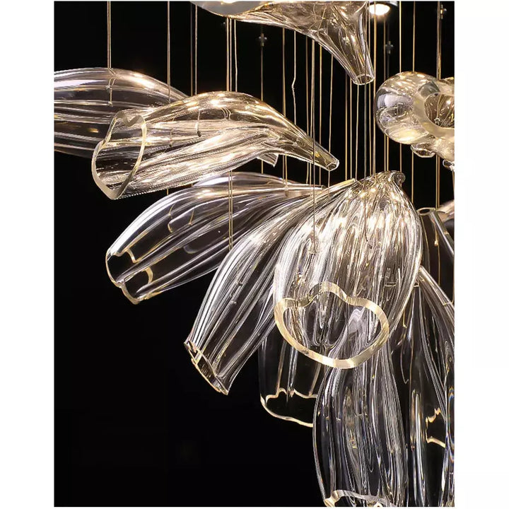 Lustre Chic et Moderne Cristal | Éclat Astral | Designix - Lustre    - https://designix.fr/