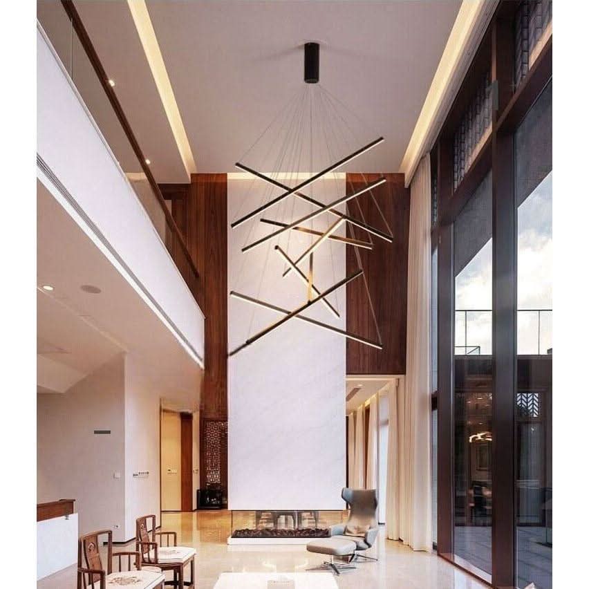 Lustre Chic et Moderne | Lueur Fluxion – Designix
