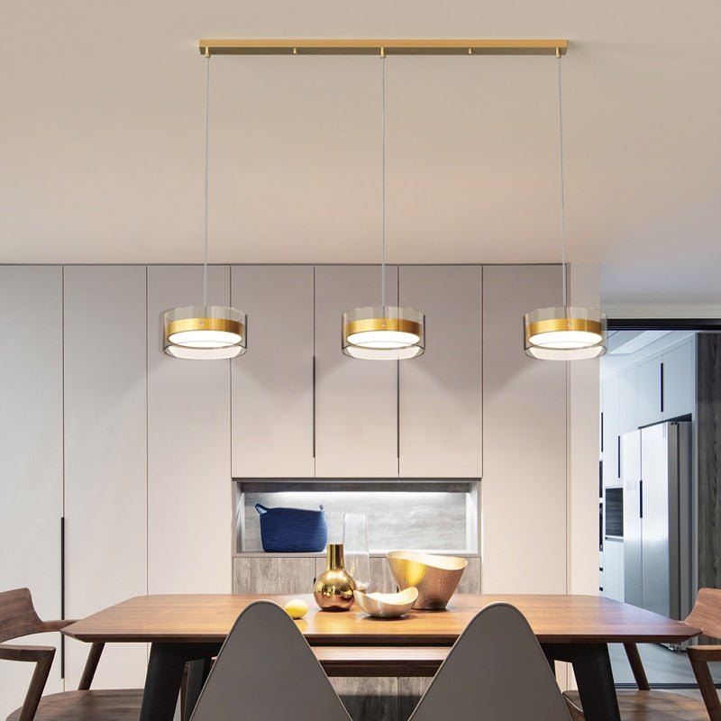 Lustre Chic Ilot | Filo - Designix Lustre Or