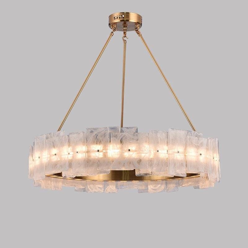 Lustre Cristal Moderne | Raffinement Radieux - Designix Lustre Diamètre 60cm