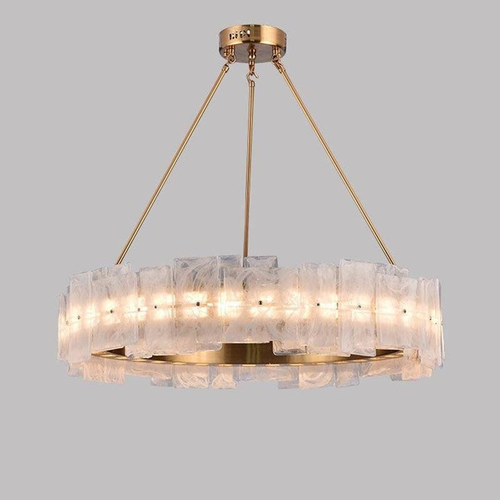 Lustre Cristal Moderne | Raffinement Radieux - Designix Lustre Diamètre 60cm