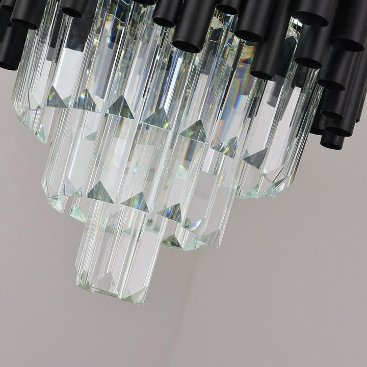 Lustre Cristal Suspendu LED | Qato - Designix Suspension luminaire Modèle - 1 1PC Lumière chaude