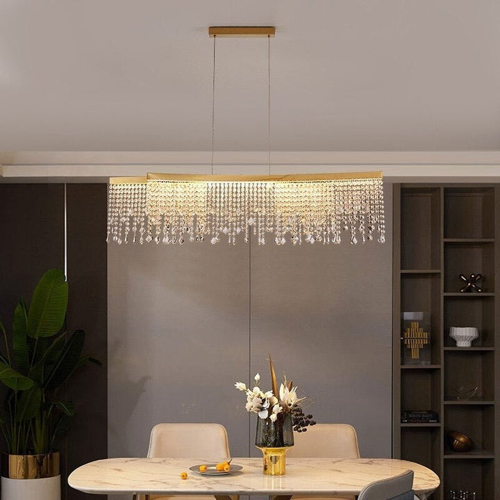 Lustre de Luxe | Vilo - Designix Lustre Or 150 cm