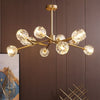 Lustre Doré Verre | Mira