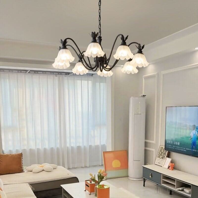 Lustre en Verre Vintage | Luminosité Harmonique