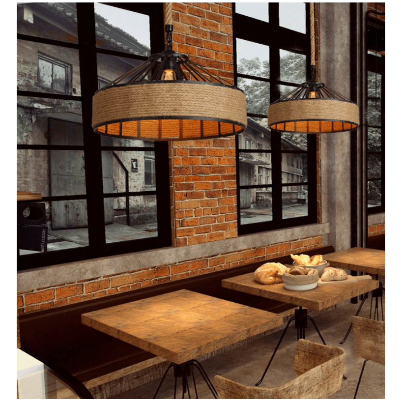 Lustre Industriel Vintage Classico | Éclat Rétro - Designix Suspension luminaire