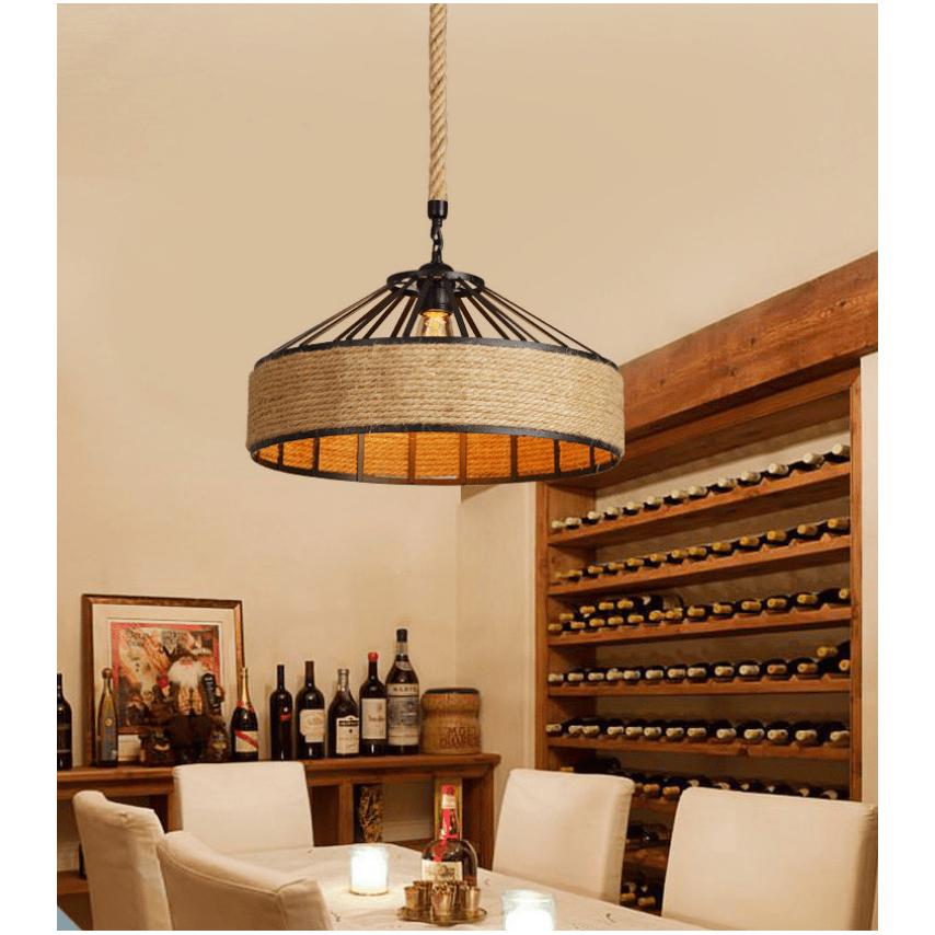 Lustre Industriel Vintage Classico | Éclat Rétro - Designix Suspension luminaire