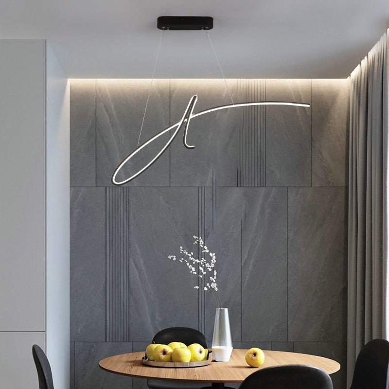 Lustre LED Design | Signature - Designix Lustre Noir