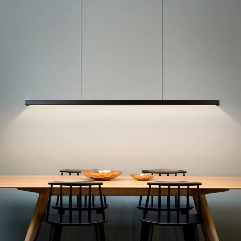 Lustre Métal | Lilo - Designix Lustre Noir 120 cm