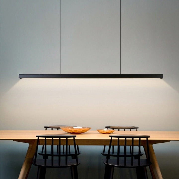 Lustre Métal | Lilo - Designix Lustre Noir 120 cm