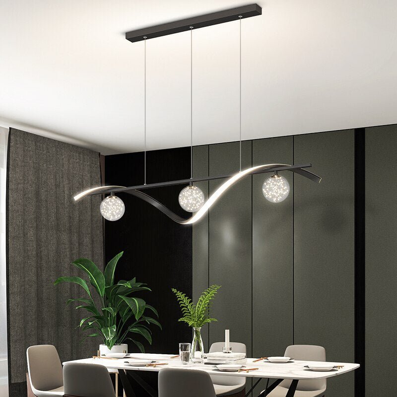 Lustre Noir Design | Olye - Designix Lustre Or