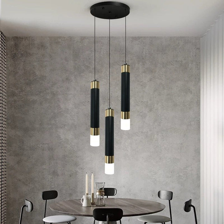 Lustre Noir et Doré | Para - Designix Lustre Noir/Or
