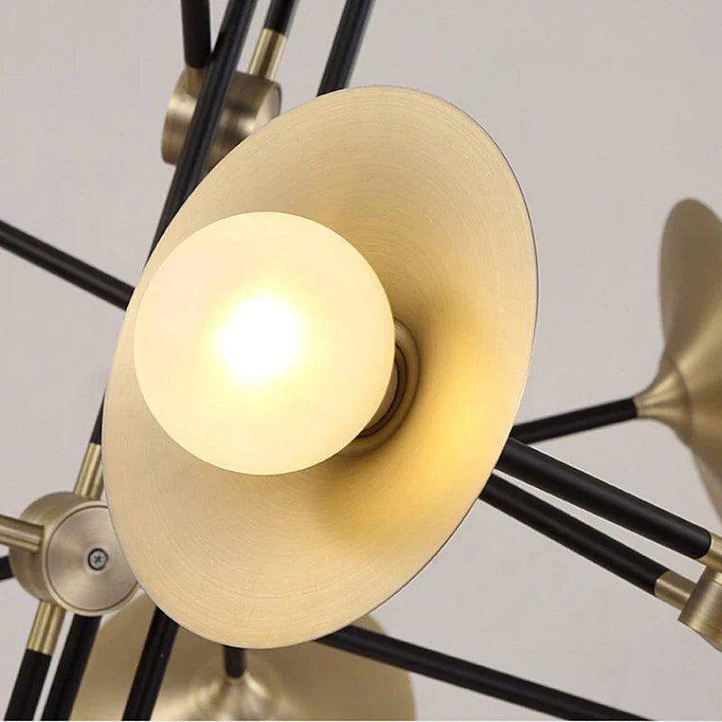 Lustre Nordique Art Minimaliste – Suspension Design Créative pour Restaurant & Hôtel | Gwapa - Designix Luminaire 3 Têtes Blanc Froid