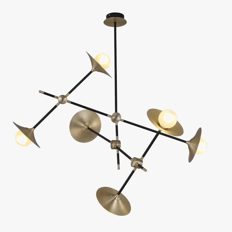 Lustre Nordique Art Minimaliste – Suspension Design Créative pour Restaurant & Hôtel | Gwapa - Designix Luminaire 3 Têtes Blanc Froid
