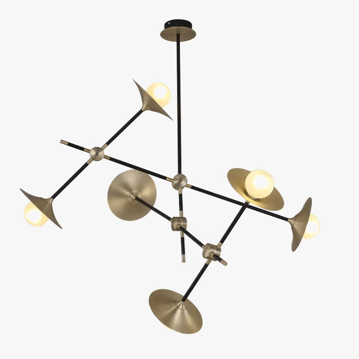 Lustre Nordique Art Minimaliste – Suspension Design Créative pour Restaurant & Hôtel | Gwapa - Designix Luminaire 3 Têtes Blanc Froid