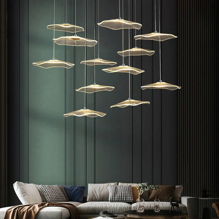 Lustre Nuage | Reya - Designix Lustre 12 Têtes